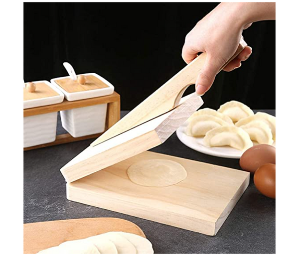 Generic Wooden Tortilla Maker - Beige | JPL2133