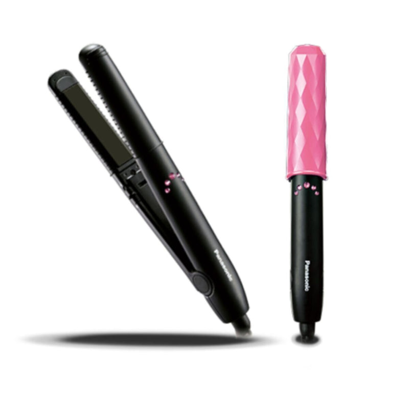 PANASONIC | Hair Straightener Keratin & Botanical Oil Infused Ceramic Plate Pink | EH HV 11