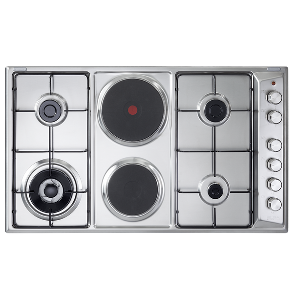 ELBA | Builtin 90 cm 4 gass 2 Hotplate | EN90-420 XD