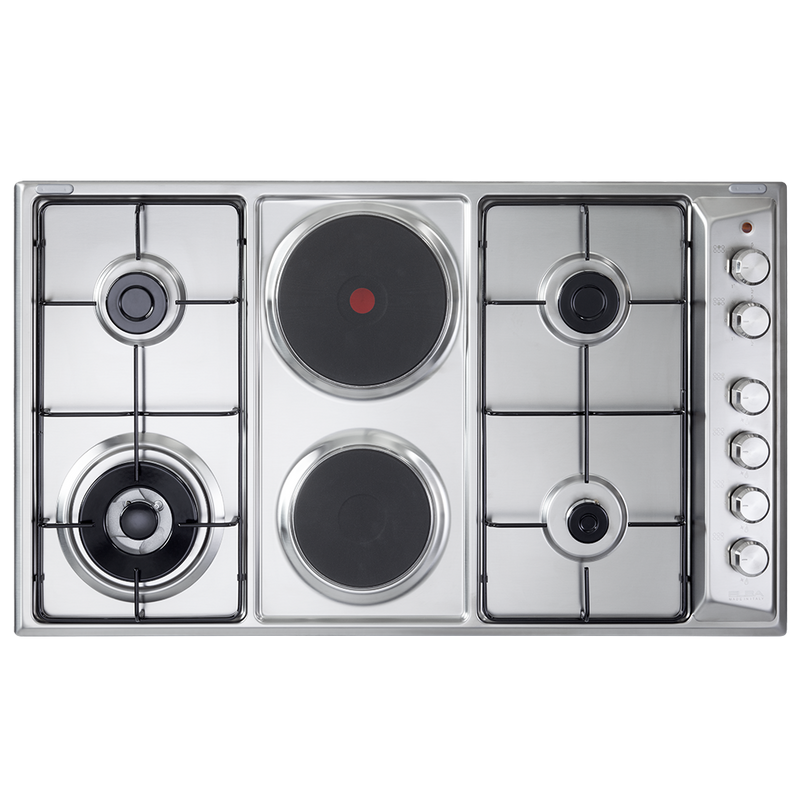 ELBA | Builtin 90 cm 4 gass 2 Hotplate | EN90-420 XD