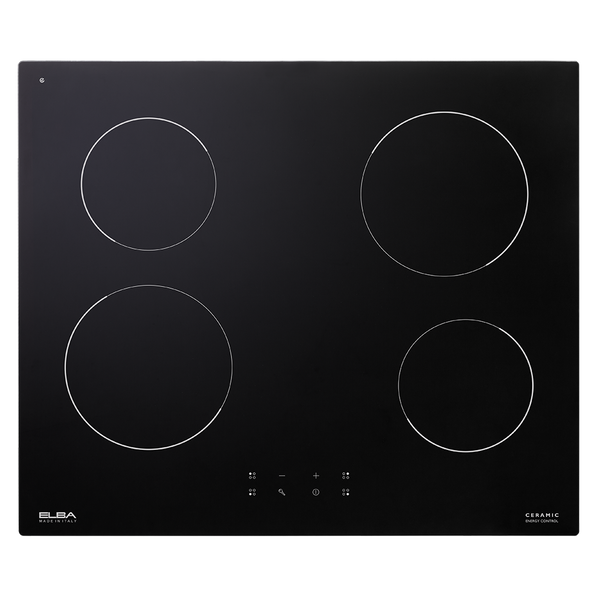 ELBA | Ceramic  Hob 60CM - 4 SIingle Zone | EVC 600