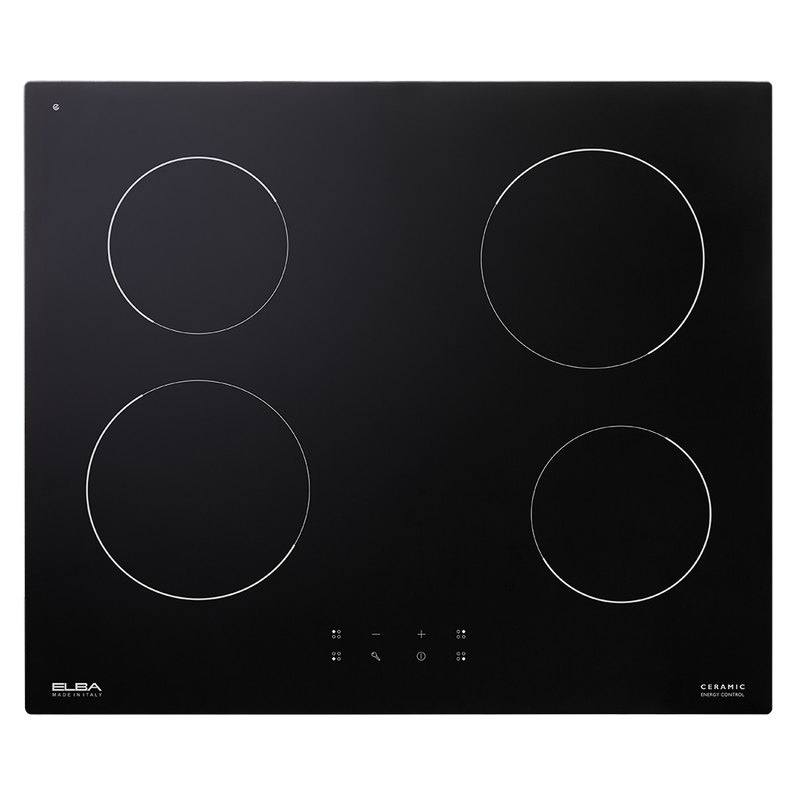 ELBA | Ceramic  Hob 60CM - 4 SIingle Zone | EVC 600