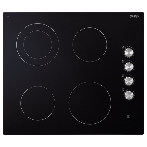ELBA | Ceramic HOB 60CM - KNOBS | EVC 624 SK