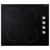 ELBA | Ceramic HOB 60CM - KNOBS | EVC 624 SK