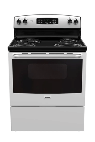 MABE | Free Standing Electric Cooker 76cm 4 Coil Burners | EML27NXF0