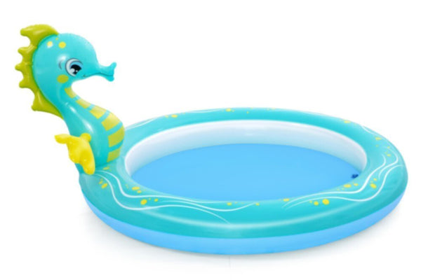 BESTWAY | Seahorse Sprinkler Pool 6â€²2" x 63" x 34"/1.88m x 1.60m x 86cm | BES115TOY01432