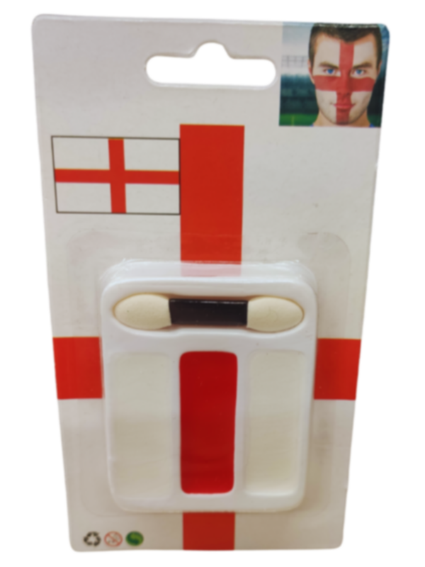 Quick Face Painting Kit with Brush (3 Packets) | EnglandÂ |Â Minagination