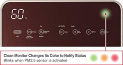 HITACHI | Air Purifier MIJ 25 Sqm Brown | EP-L110E