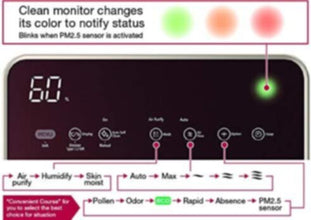 HITACHI | Air Purifier MIJ 25 Sqm Brown | EP-L110E