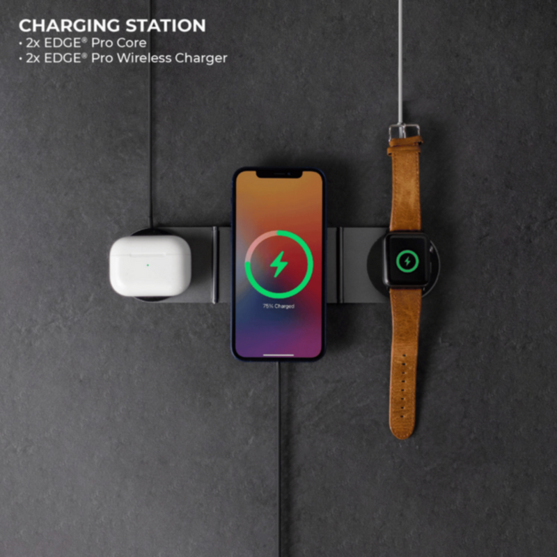 ROLLING SQUARE | EDGE Pro Full Kit Productivity MagSafe modular kit for Phones,Ttablets and Laptops Gray | RSQR 0000004