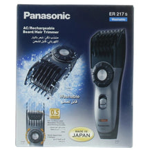 PANASONIC | AC/Rechargeable Washable Beard/Hair Trimmer | ER 217