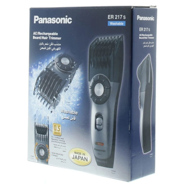 PANASONIC | AC/Rechargeable Washable Beard/Hair Trimmer | ER 217