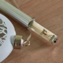 HOMEBOX | Evren Hanging Glass Decor with LED Lights - 12x4x13 cm | 165786510