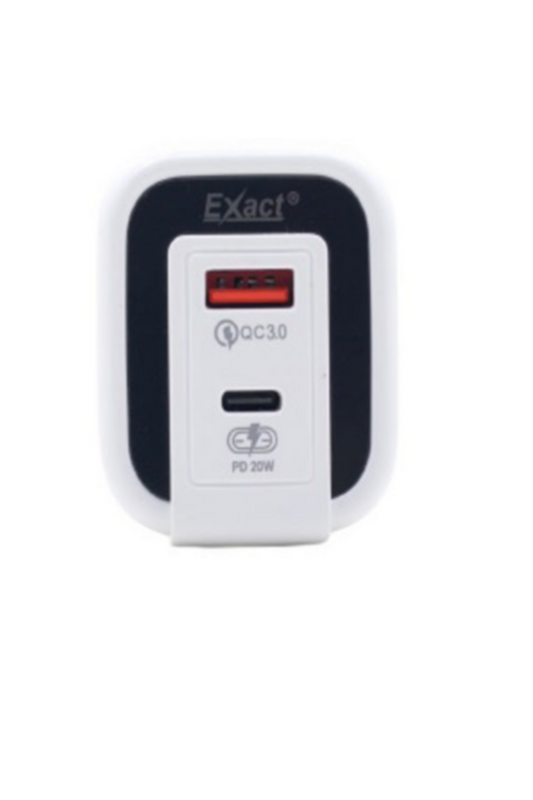 EXACT | 20W  Dual Adaptor | EX2329