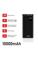 EXACT | Dual USB Power Bank 10000mAh High Speed Charging | EX783