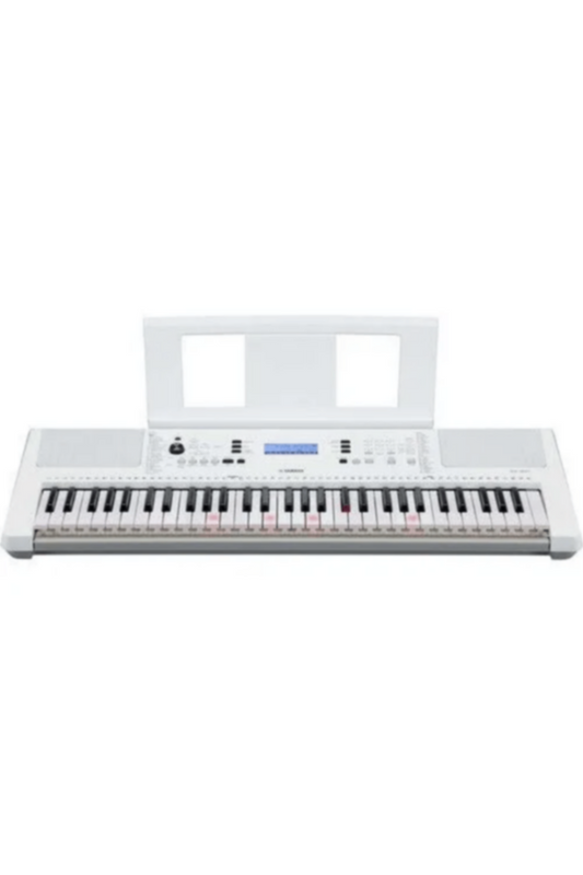 YAMAHA | 61-Keys Beginners Keyboard with Lighted Keys + Adapter | EZ300