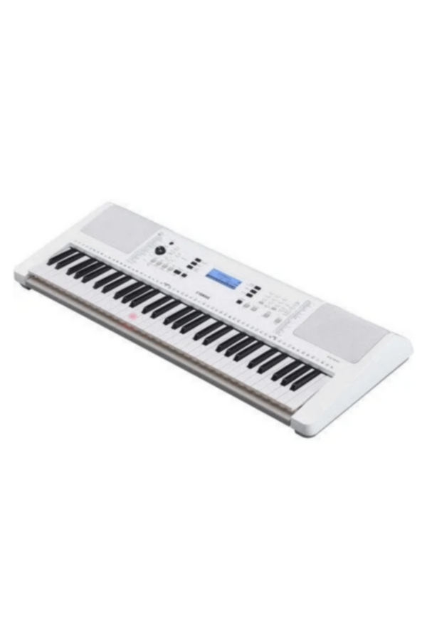 YAMAHA | 61-Keys Beginners Keyboard with Lighted Keys + Adapter | EZ300