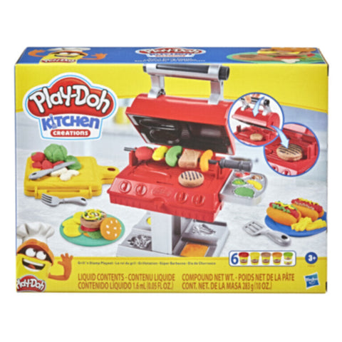HASBRO | Play Doh Grill N Stamp Playset Toy | HSO106TOY00959