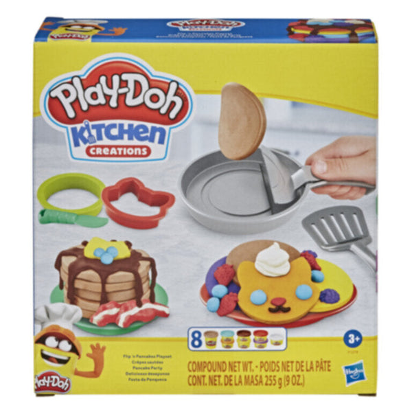 HASBRO | Play Doh Flip N Pancakes Playset Toy | HSO106TOY01008
