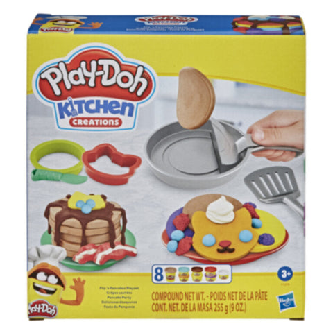 HASBRO | Play Doh Flip N Pancakes Playset Toy | HSO106TOY01008