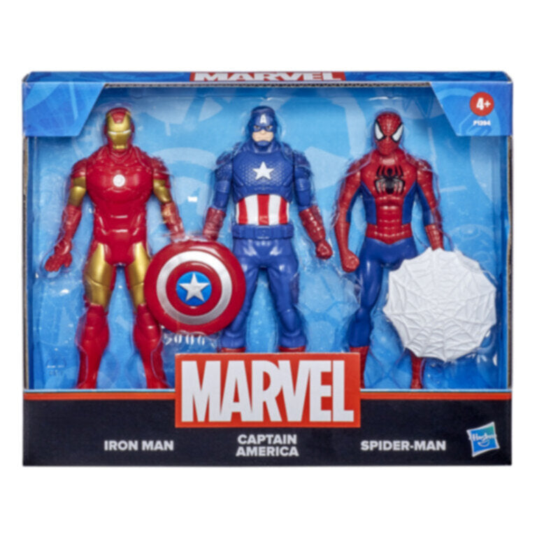 HASBRO | Marvel Classic 6 Inch Basic Figure 3Pk Toy | HSO106TOY01024