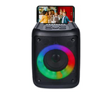 Galaxy 10Watts 3 Inch Driver Cone Bluetooth Speaker with Big Diaphram and 3 Modes of RGB Lights - Black | JPM4195