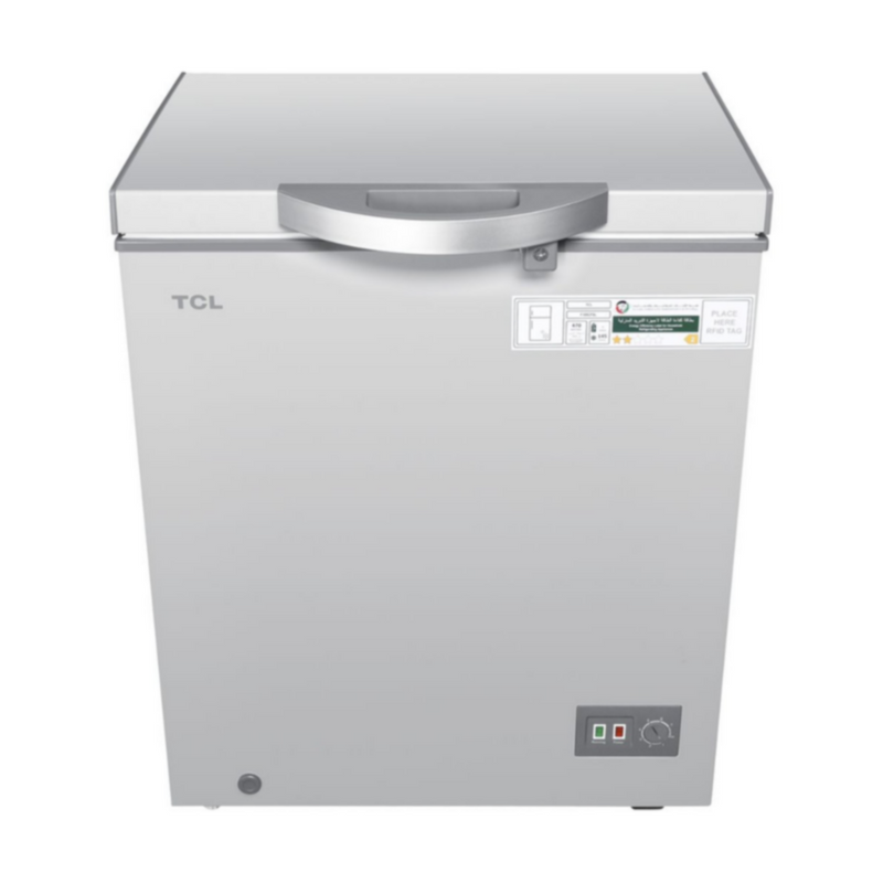 TCL | Chest Freezer 188Ltr Mechanical Control Silver | F188CFSL