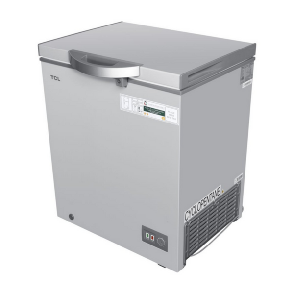 TCL | Chest Freezer 188Ltr Mechanical Control Silver | F188CFSL