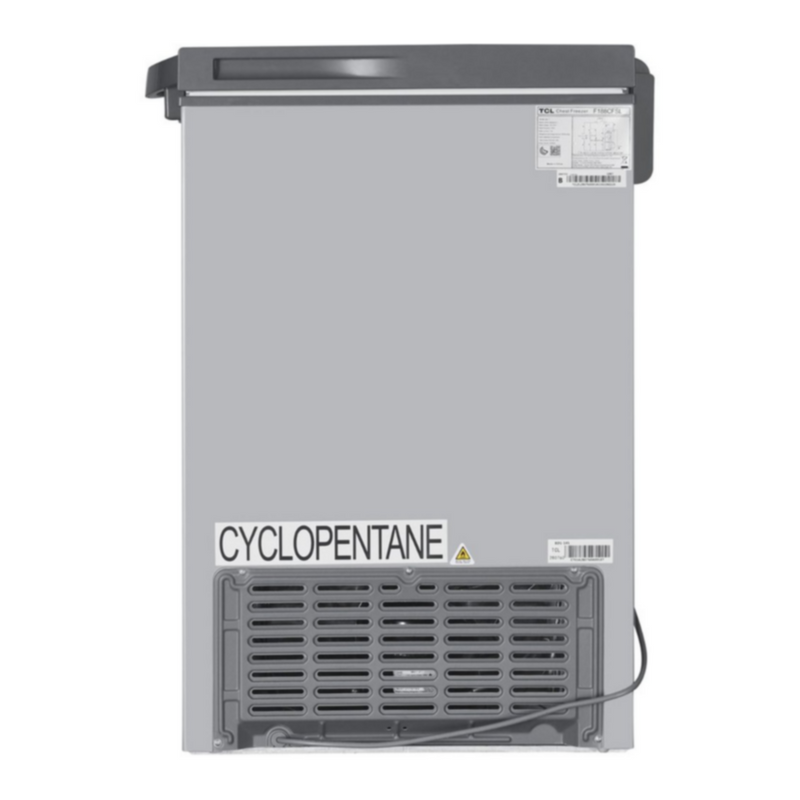 TCL | Chest Freezer 188Ltr Mechanical Control Silver | F188CFSL