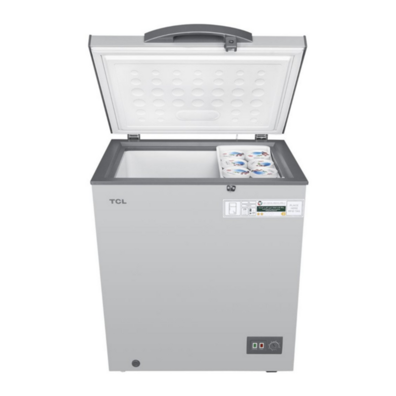 TCL | Chest Freezer 188Ltr Mechanical Control Silver | F188CFSL