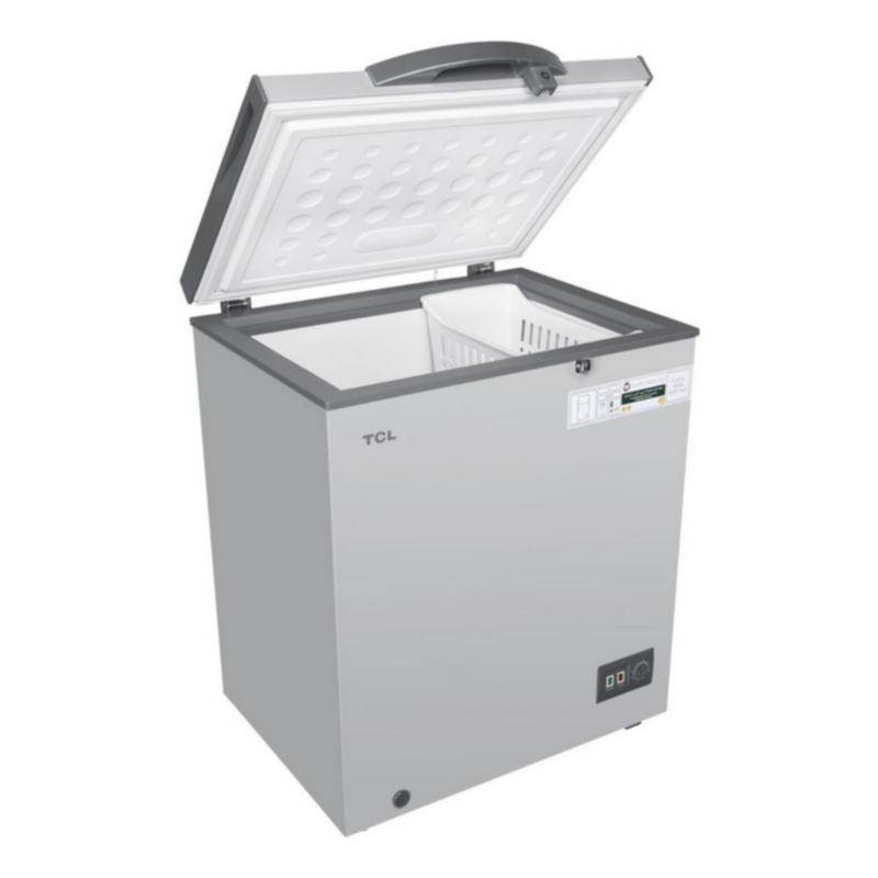 TCL | Chest Freezer 188Ltr Mechanical Control Silver | F188CFSL