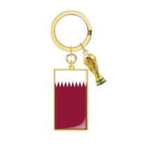 3D Trophy Keychain with Country Flag | F22-KC-0032-QAR