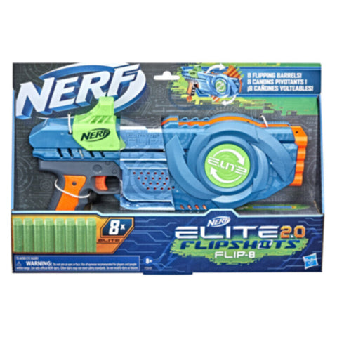 HASBRO | Nerf Elite 2.0 Flip 8 Toy | HSO106TOY01198