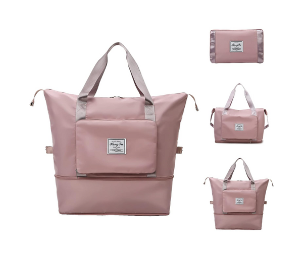 Portable Large Capacity Foldable Lightweight Expandable Carry On Waterproof Travel Bag  Assorted, 1 Piece | JPN3392
