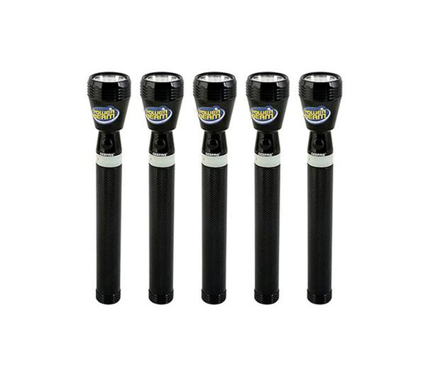 GEEPAS | 258.5Mm 5-In-1 Rechargeable Led Flashlight Combo | Gfl4669