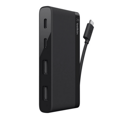 BELKIN | Usb-C 4-Port Minihub 3.0 Black | F4U090btBLK