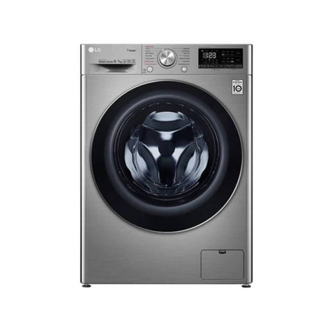 LG | F4V5RGP2T Washer & Dryer, 10/7 Kg, Bigger Capacity, AI DD, Steam, ThinQ
