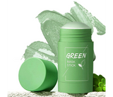 Green Tea Mask Stick, Green Mask Stick Blackhead Remover and Deep Cleansing Oil Control and Anti-Acne Solid and Fine, Suitable for All Skin Types | JPN7289