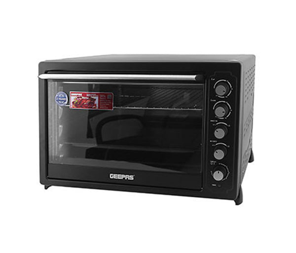 GEEPAS | 100 Ltrs Electric Oven With Rotisserie Black | Go4406