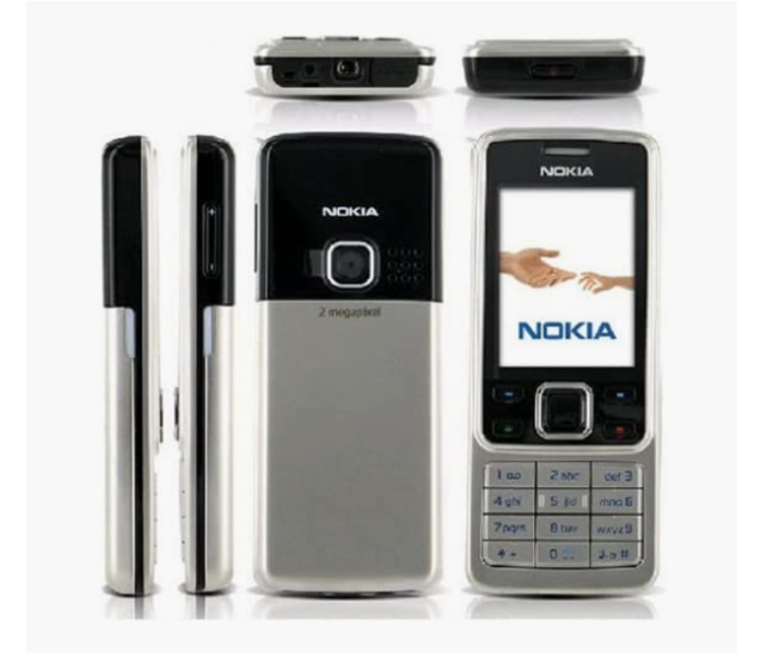 NOKIA | Classic 6300 Silver Real Metal GSM Mobile Phone Camera FM Rare | JPH3036