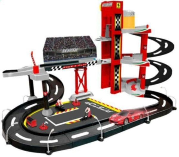 BBURAGO | Ferrari Racing & Parking Garara Incl 1 Car | 47530197