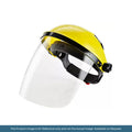 Face Sheild Visor with Yellow Bracket