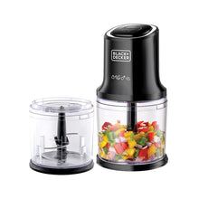 BLACK+DECKER | Vertical Food Chopper With Extra Bowl 500W | FC500J-B5
