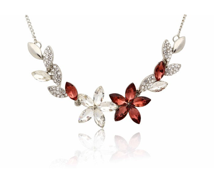 Stainless steel Autumn Design Necklace 33067 Silver | JPB6863