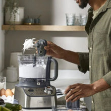 KENWOOD | Food Processor 1000W With Blender, Grinder Mill, Dual Metal Whisk, Dough Maker, Citrus Juicer, Express Serve/Salad Maker, Kitchen Scale/Weighing Tray Silver | FDM71.690SS