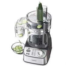KENWOOD | Food Processor 1000W With Blender, Grinder Mill, Dual Metal Whisk, Dough Maker, Citrus Juicer, Express Serve/Salad Maker, Kitchen Scale/Weighing Tray Silver | FDM71.690SS