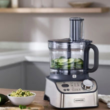 KENWOOD | Food Processor 1000W With Blender, Grinder Mill, Dual Metal Whisk, Dough Maker, Citrus Juicer, Express Serve/Salad Maker, Kitchen Scale/Weighing Tray Silver | FDM71.690SS