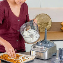 KENWOOD | Food Processor 1000W With Glass Blender, Glass Mill, Juicer Extractor, Dual Metal Whisk, Dough Maker, Citrus Juicer, Express Serve/Salad Maker, Kitchen Scale/Weighing Tray Silver | FDM71.980SS