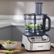 KENWOOD | Food Processor 1000W With Glass Blender, Glass Mill, Juicer Extractor, Dual Metal Whisk, Dough Maker, Citrus Juicer, Express Serve/Salad Maker, Kitchen Scale/Weighing Tray Silver | FDM71.980SS