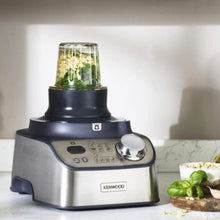 KENWOOD | Food Processor 1000W With Glass Blender, Glass Mill, Juicer Extractor, Dual Metal Whisk, Dough Maker, Citrus Juicer, Express Serve/Salad Maker, Kitchen Scale/Weighing Tray Silver | FDM71.980SS